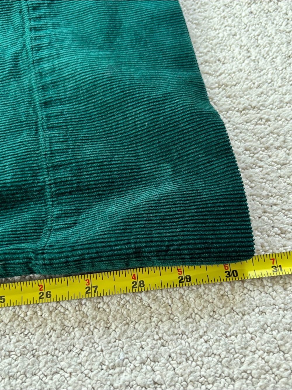Anthropologie Pilcro Wide-Leg Corduroy Pants - Deep Green - Picture 4 of 4